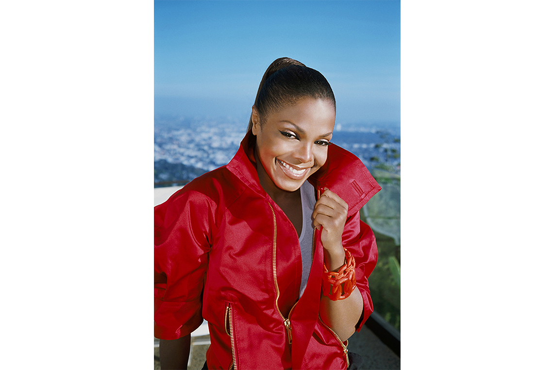 Janet Jackson Iconic Photography by Michel Haddi 7