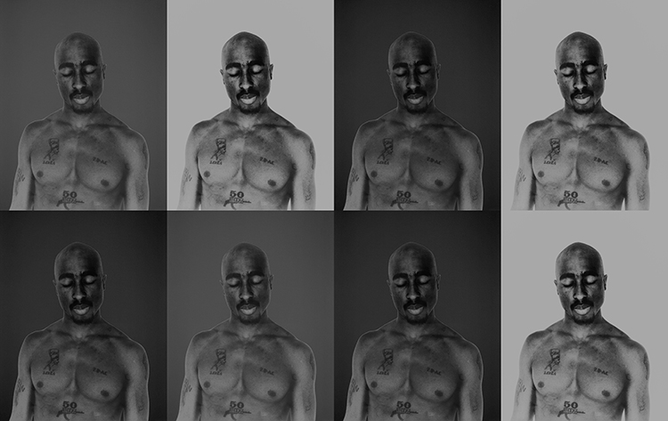 Tupac Shakur Iconic Photography by Michel Haddi 2