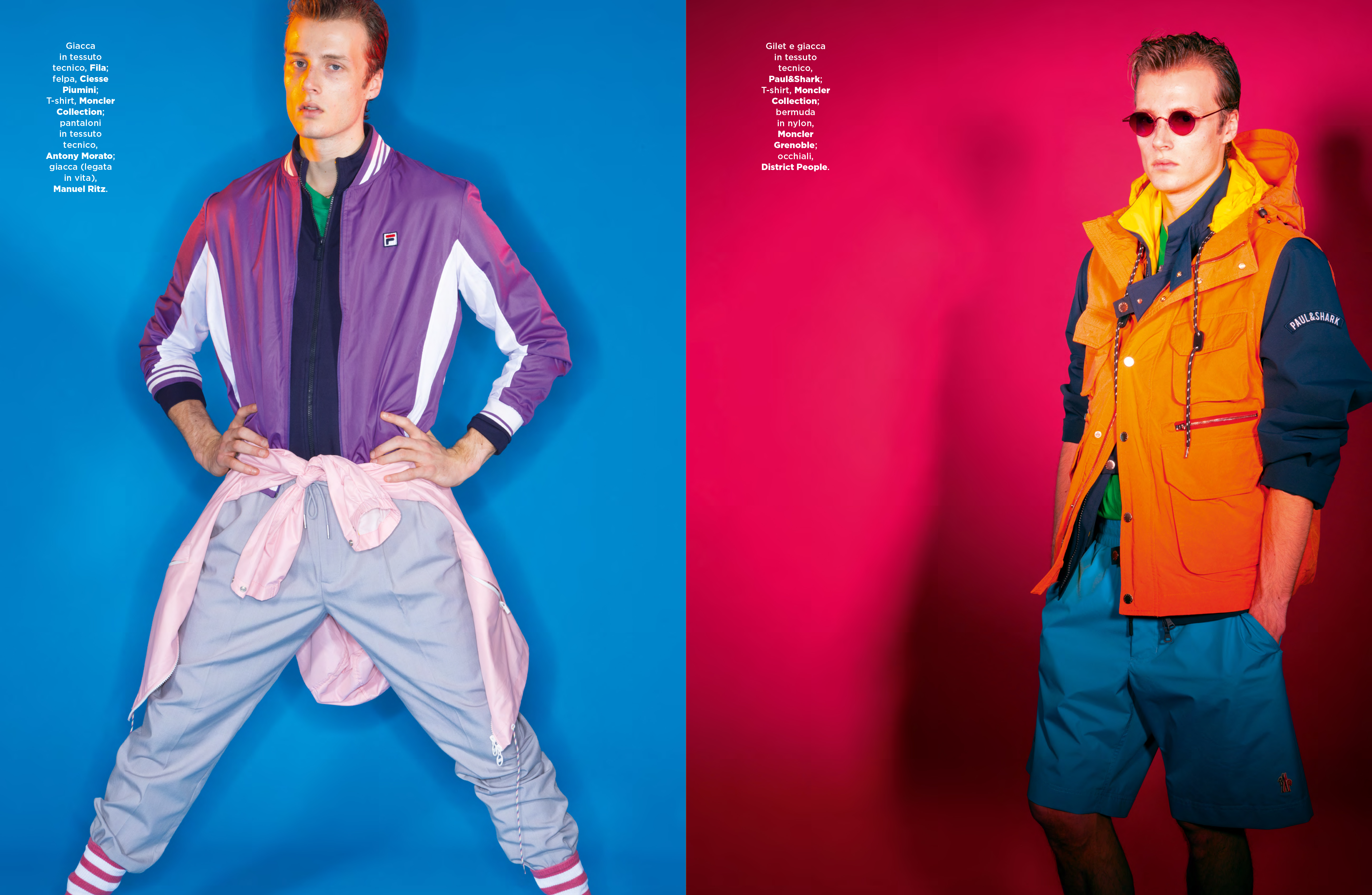 Style Magazine Italy/Moda Sport 2024 Iconic Photography by Michel Haddi 3