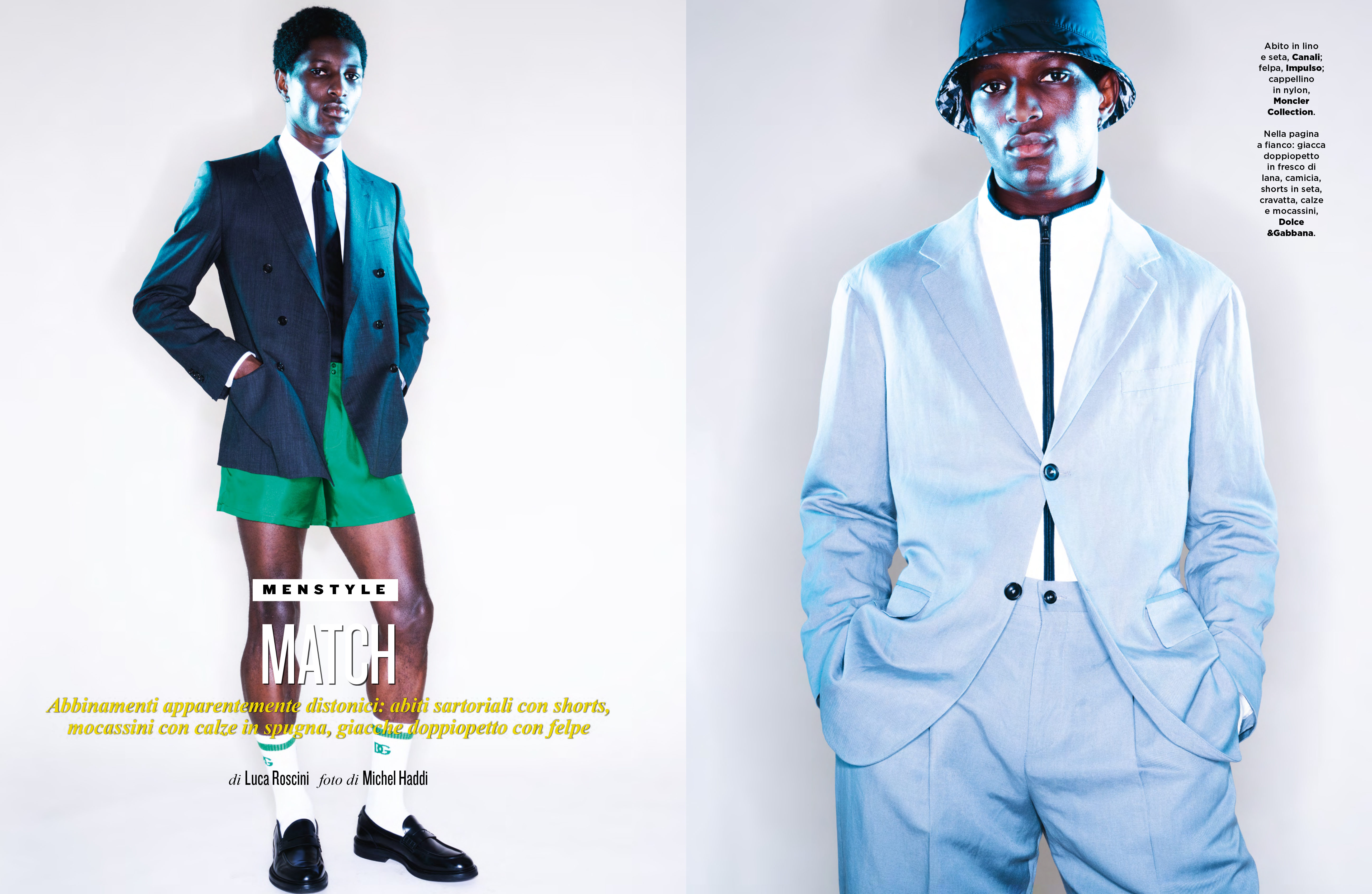 Style Magazine Italy/Moda Sport Classico 2024 Iconic Photography by Michel Haddi 0
